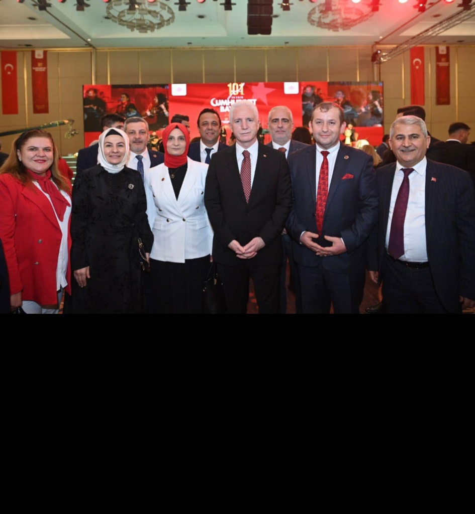 Cumhuriyet'in 101. Yılında TÜMFED Kutlama törenindeydi