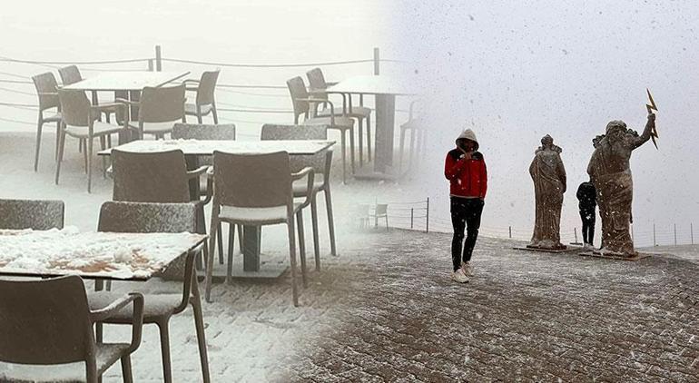 Meteoroloji yeni hafta için uyardı Kar, kuvvetli sağanak, fırtına...