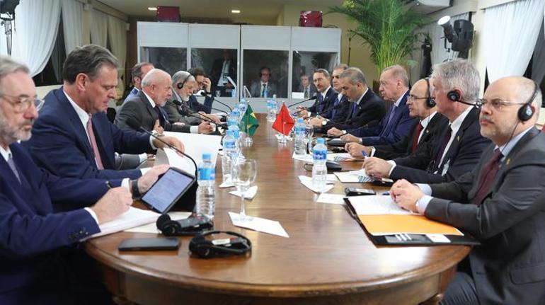 Cumhurbaşkanı Erdoğan Brezilya'da
