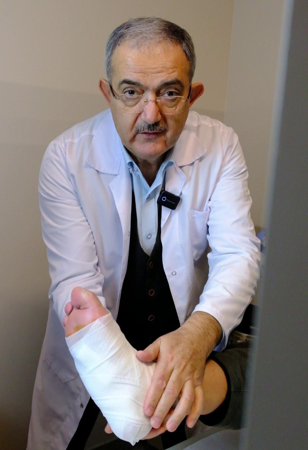 Aydın Akat tedavi sürecinde
