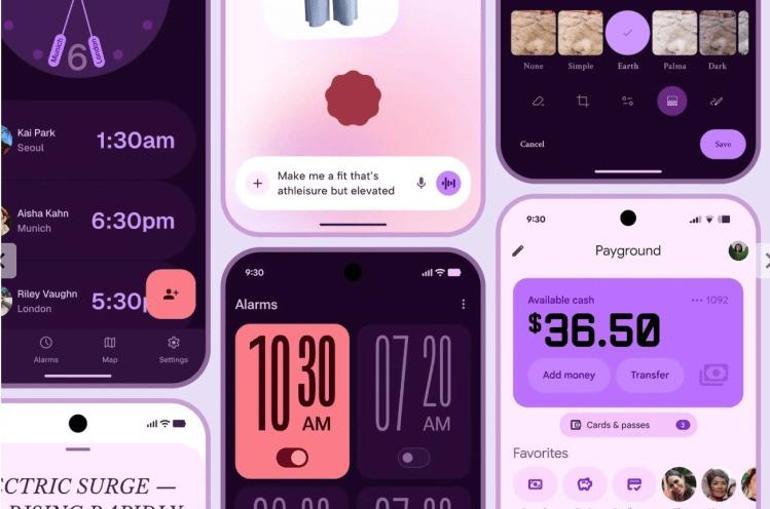 Android kullanıcıları dikkat Googleın yeni tasarımı sızdı