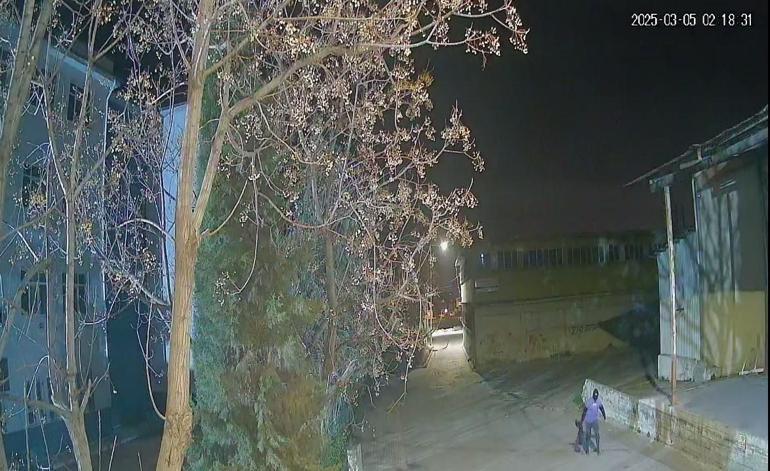Kar maskesi takıp plakası sökülen lüks araçla geldiler Kimlikleri şoke etti